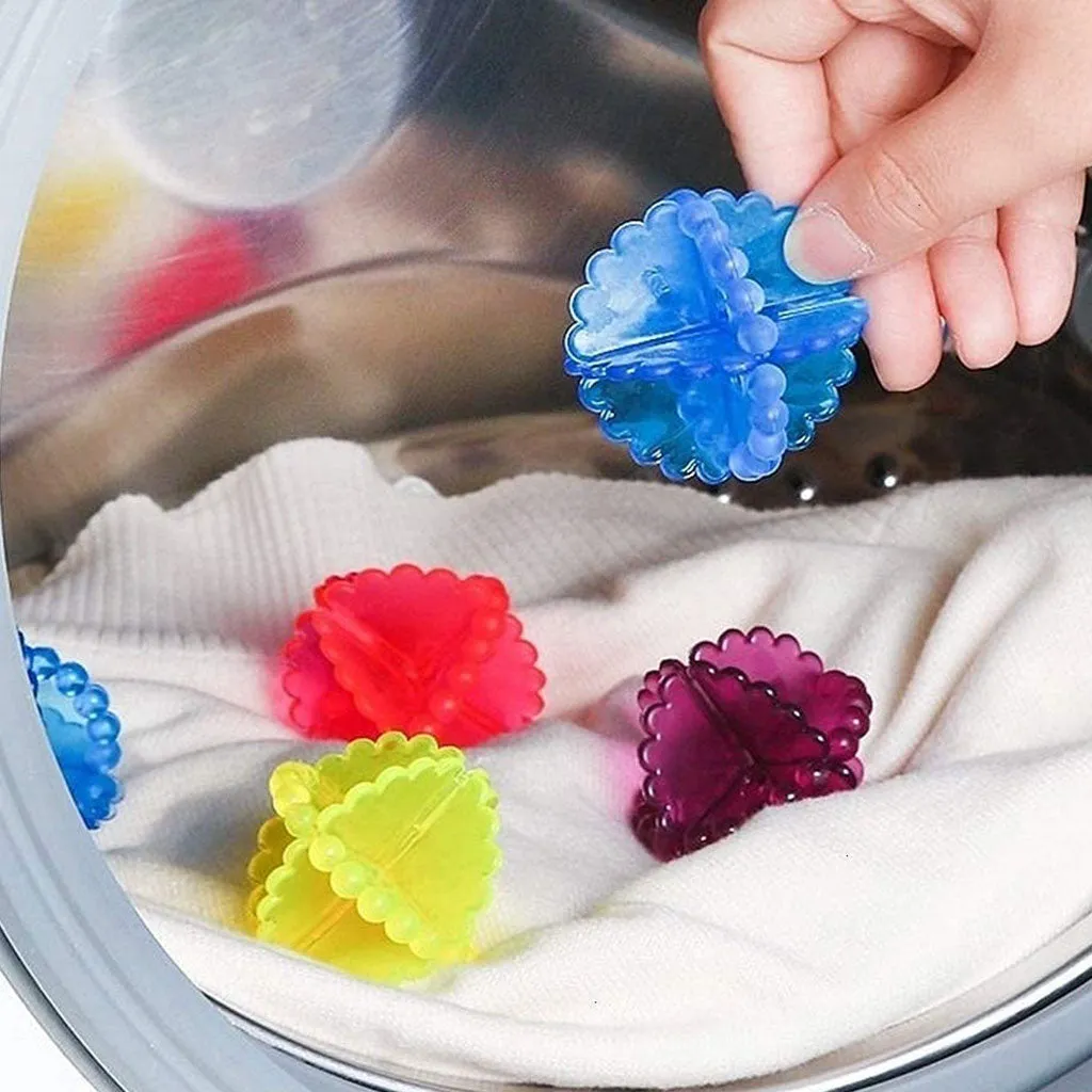 0207 Laundry Washing Ball, Wash Without Detergent (6pcs)