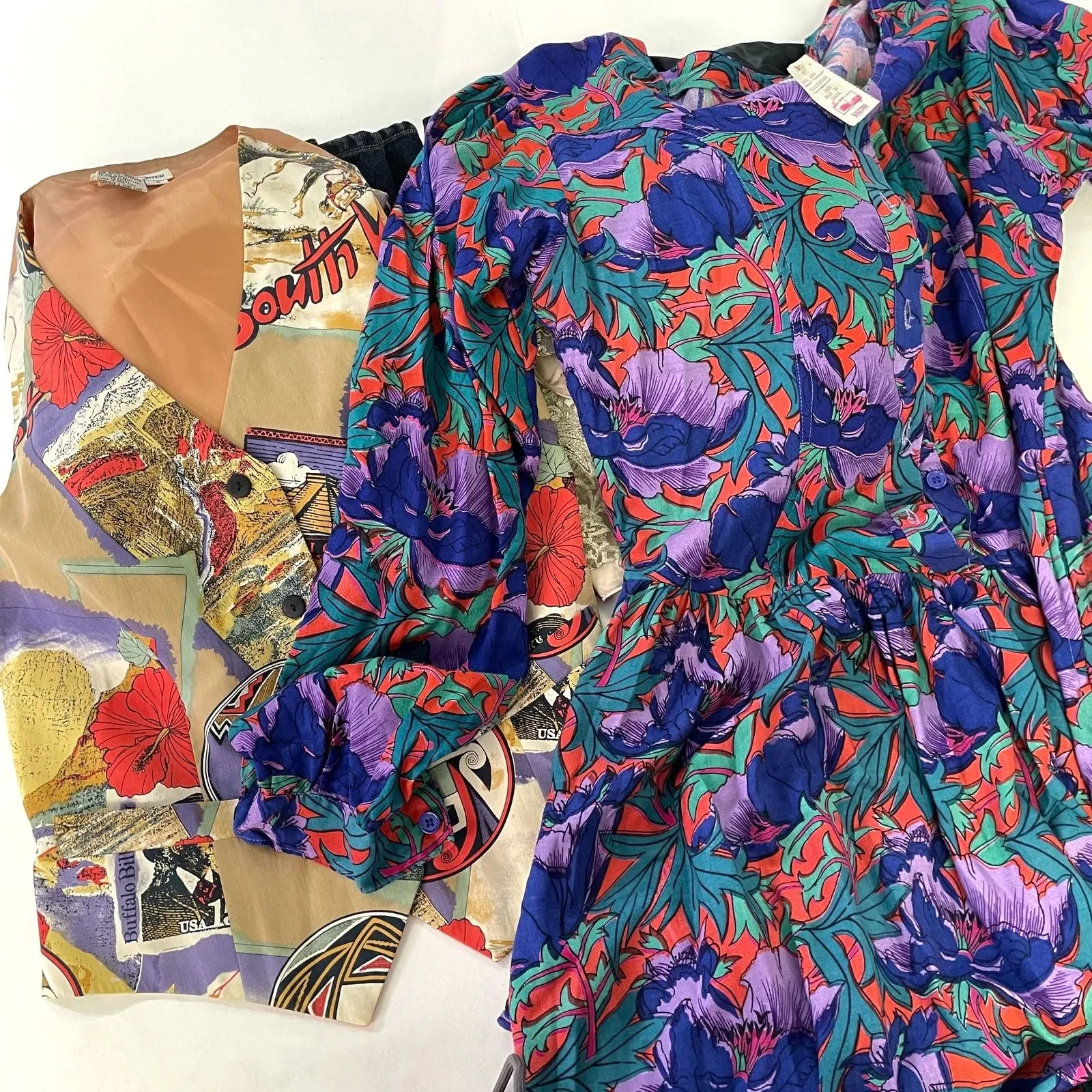 60s - 90s Men's & Women's Vintage Clothing Wholesale Box - 10pc