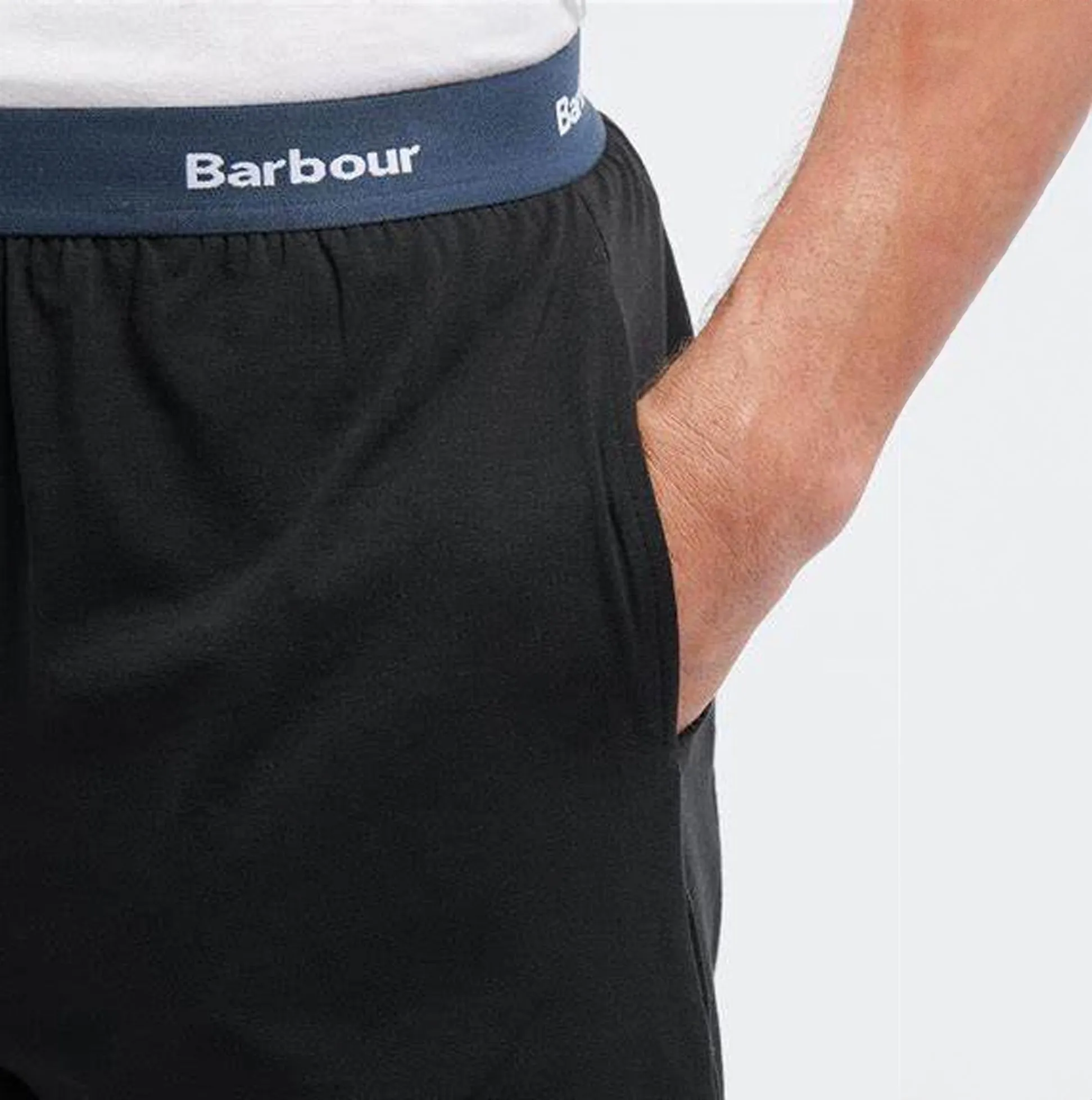 ABBOTT Mens Lounge Shorts Black