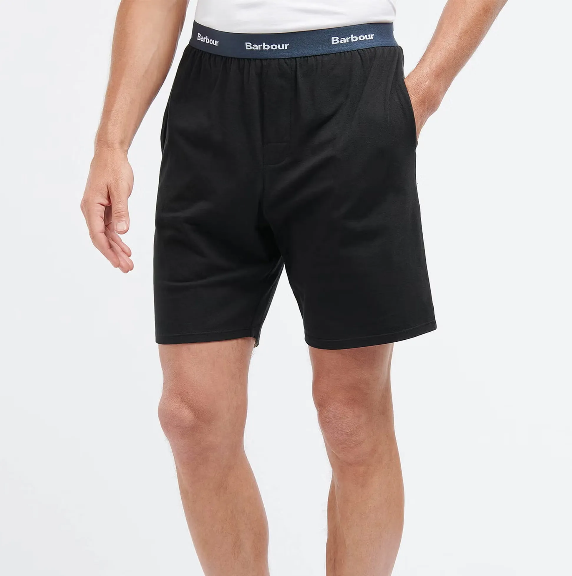 ABBOTT Mens Lounge Shorts Black