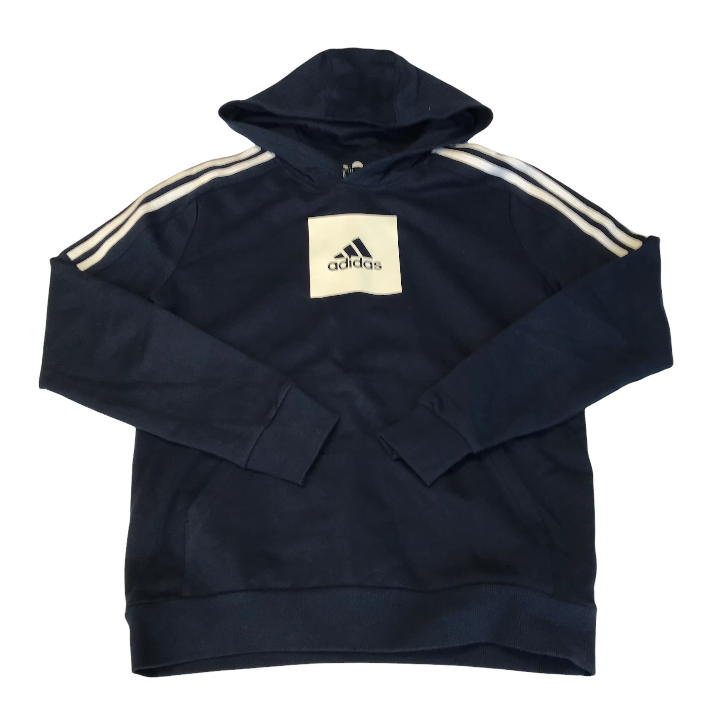 Adidas hoodie 13 years navy blue long sleeve pullover