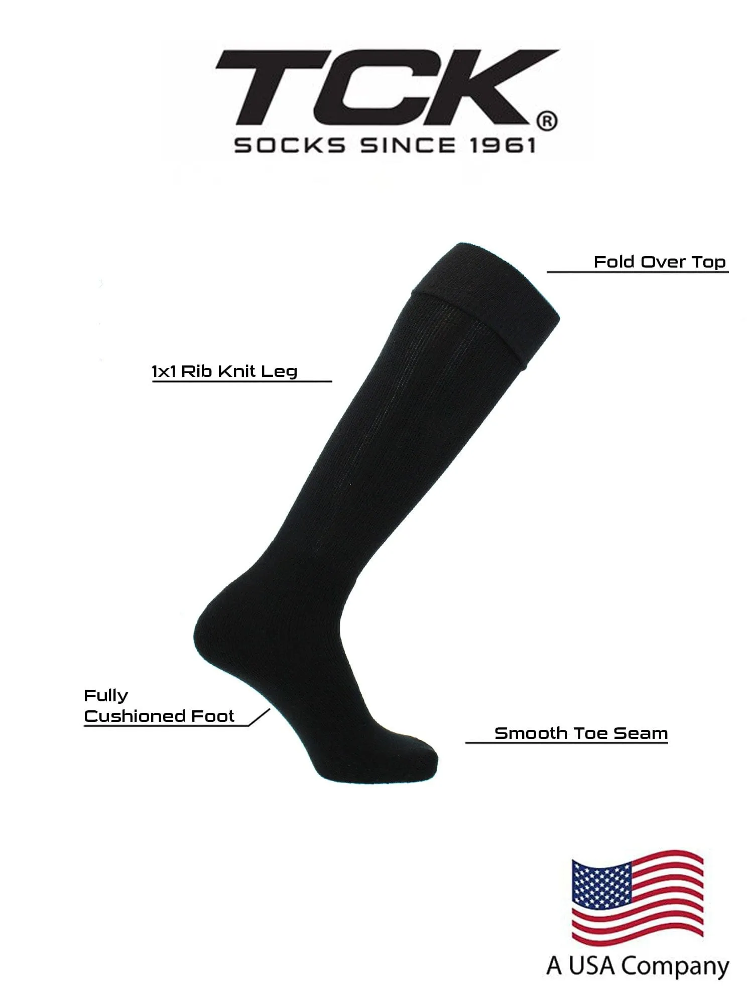 Adult Size Multisport Tube Socks