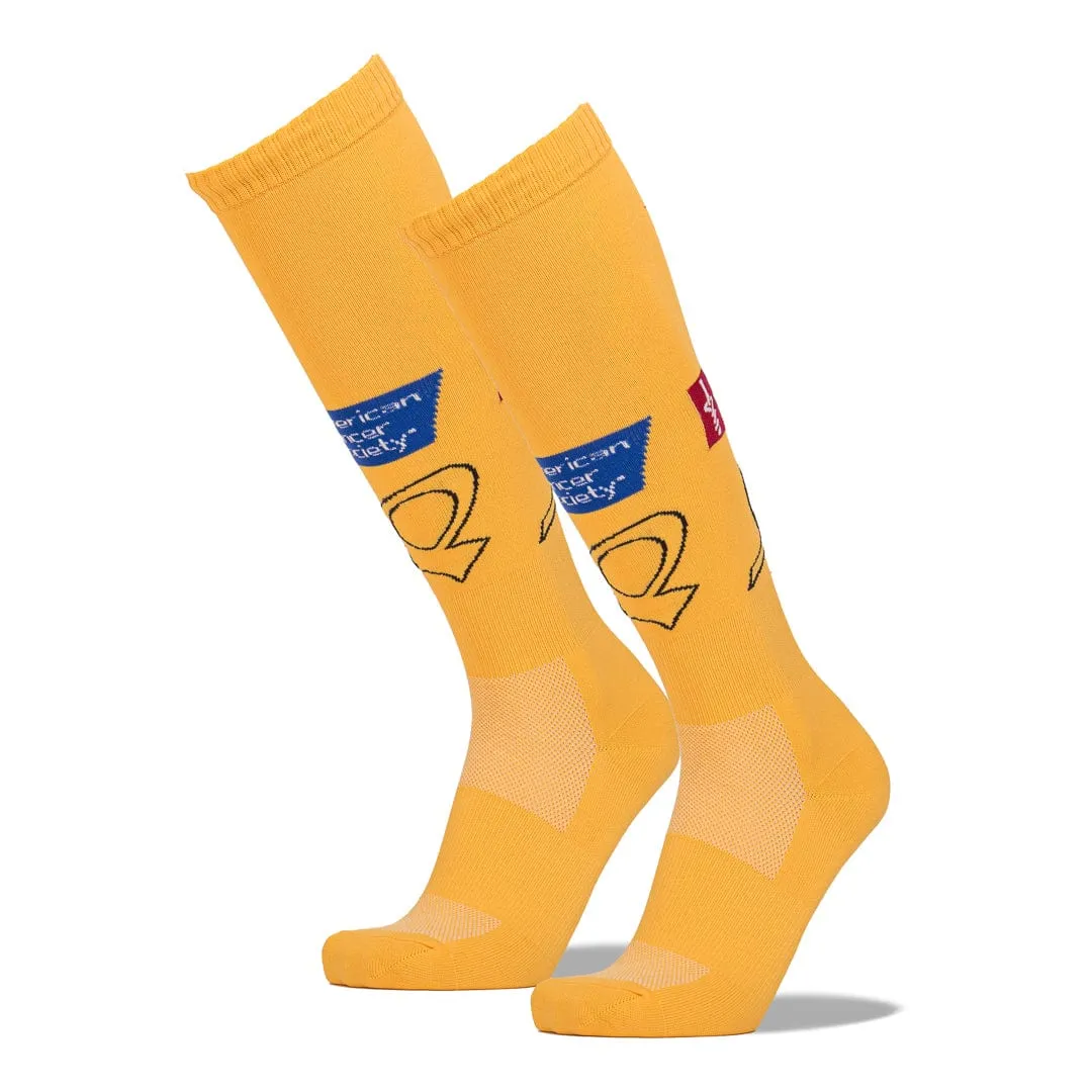 American Cancer Society Unisex Football Knee High Socks