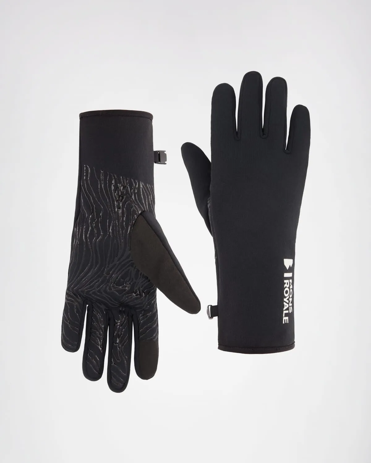 Amp Merino Fleece Gloves - Black