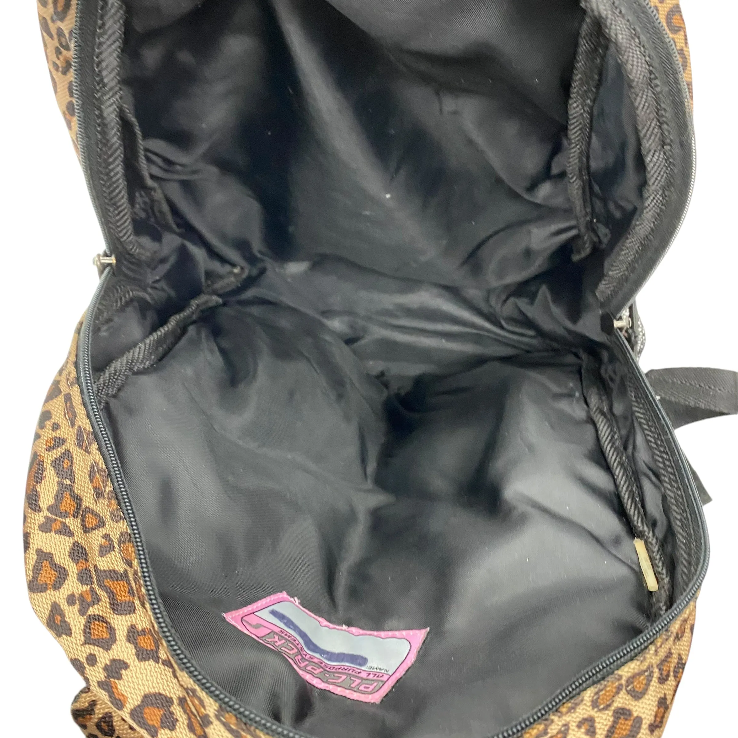 ANIMAL PRINT BACKPACK by CLOTHES MENTOR Size:MEDIUM