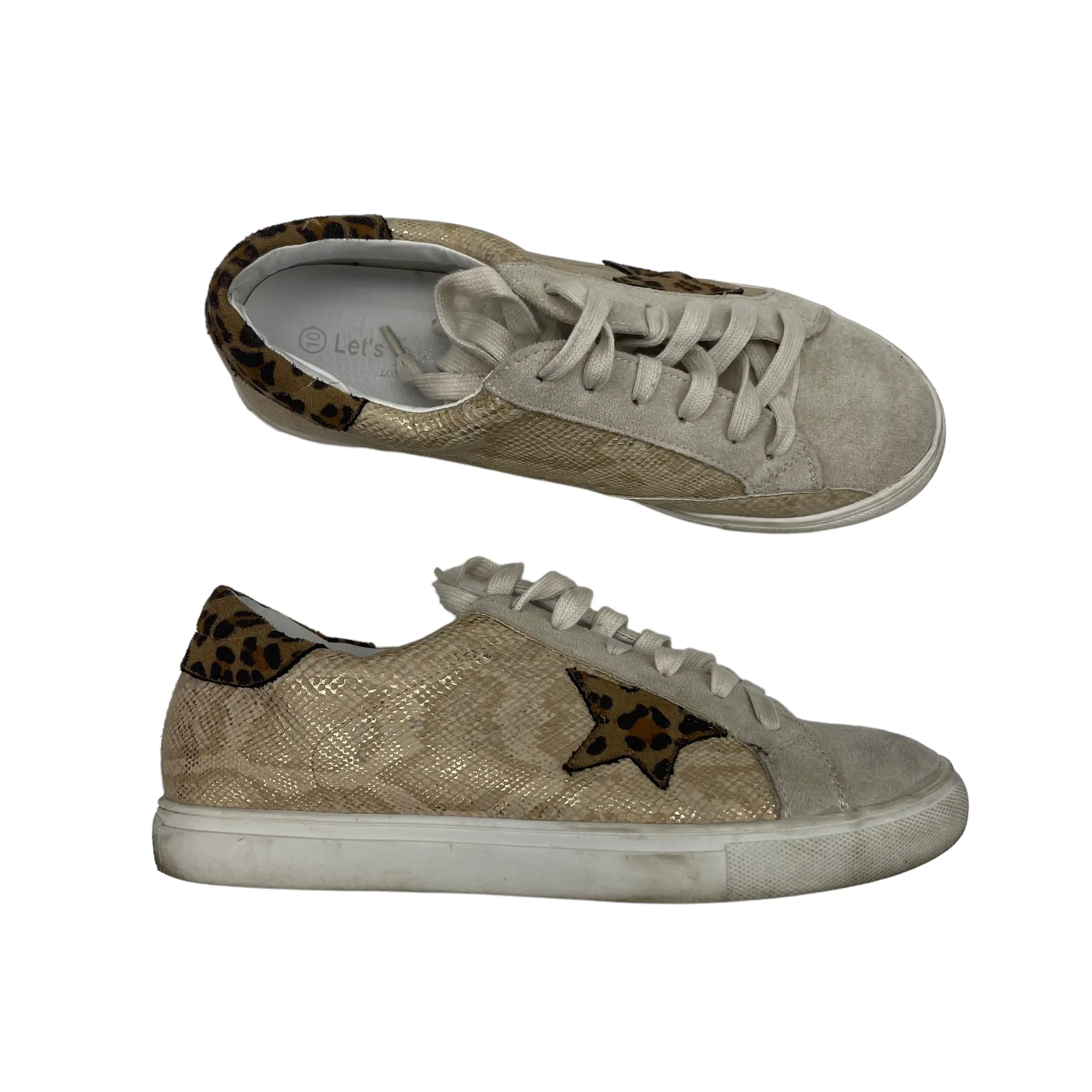 ANIMAL PRINT SHOES SNEAKERS by CLOTHES MENTOR Size:10