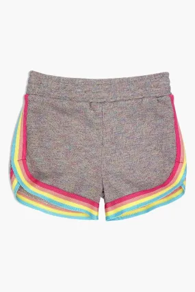 Appaman Lori Girls Shorts - Heather Grey Sparkle (Size 6 left)