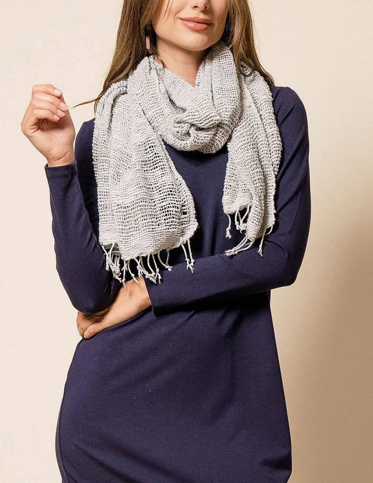 Aria Organic Cotton Scarf