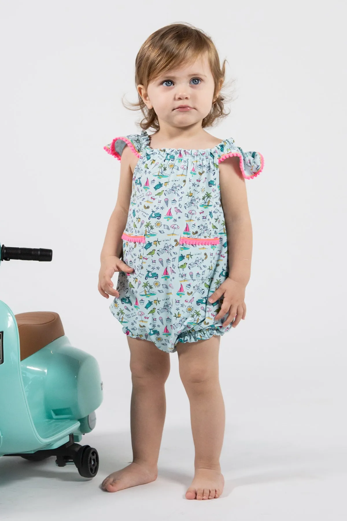 Baby Girl Rompers EGG New York Kiera Blue