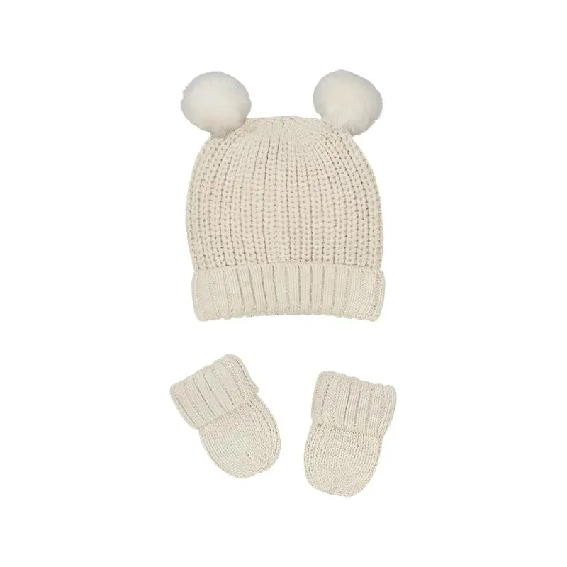 Baby Hat-Scarf & Mittens Set