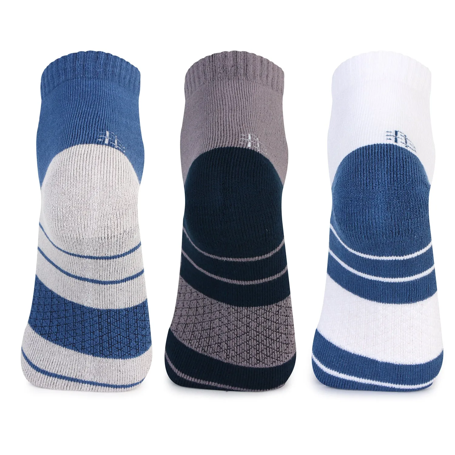 Bamboo Ankle Terry Socks | Assorted - Pack of 3