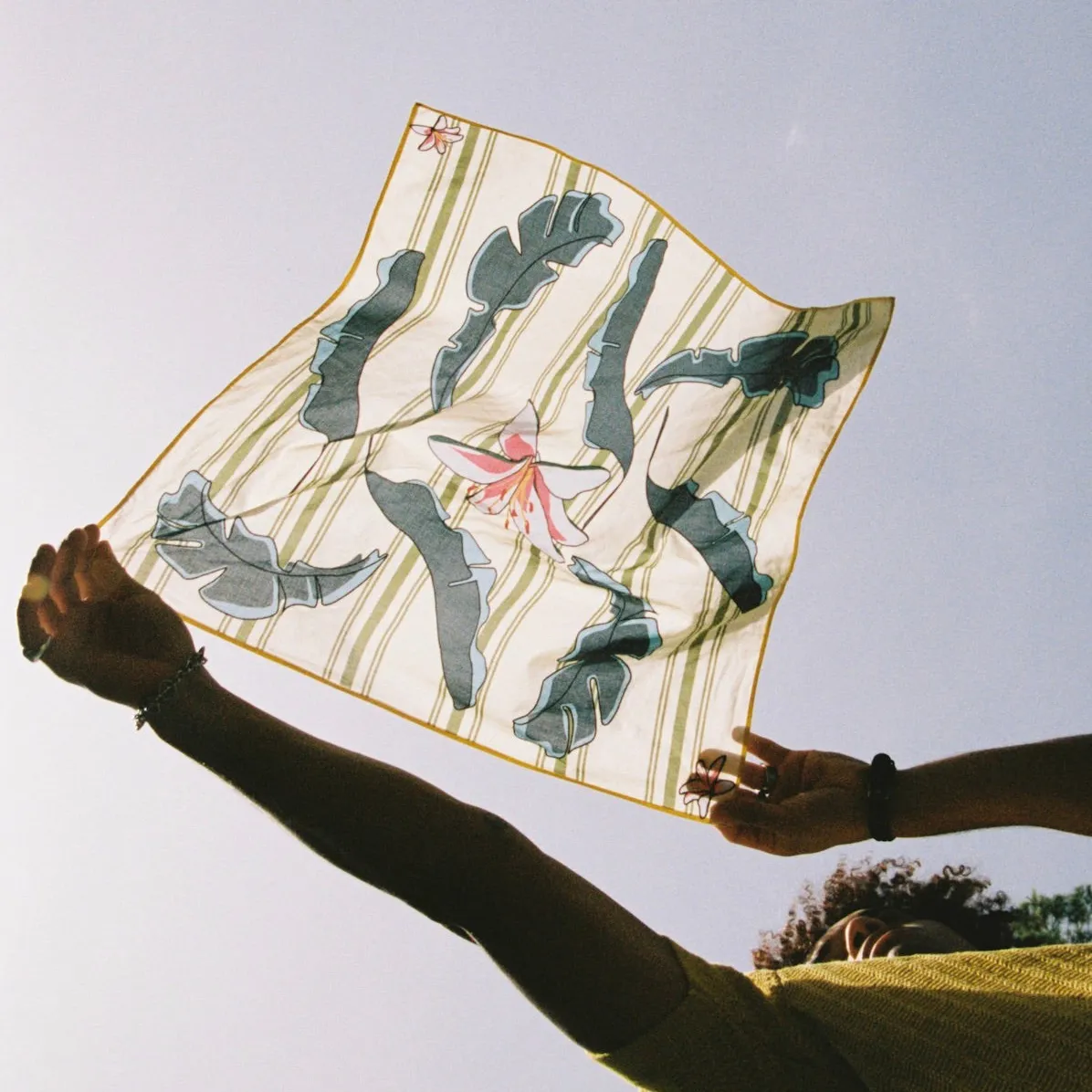 Bandana - Flower & Leaf