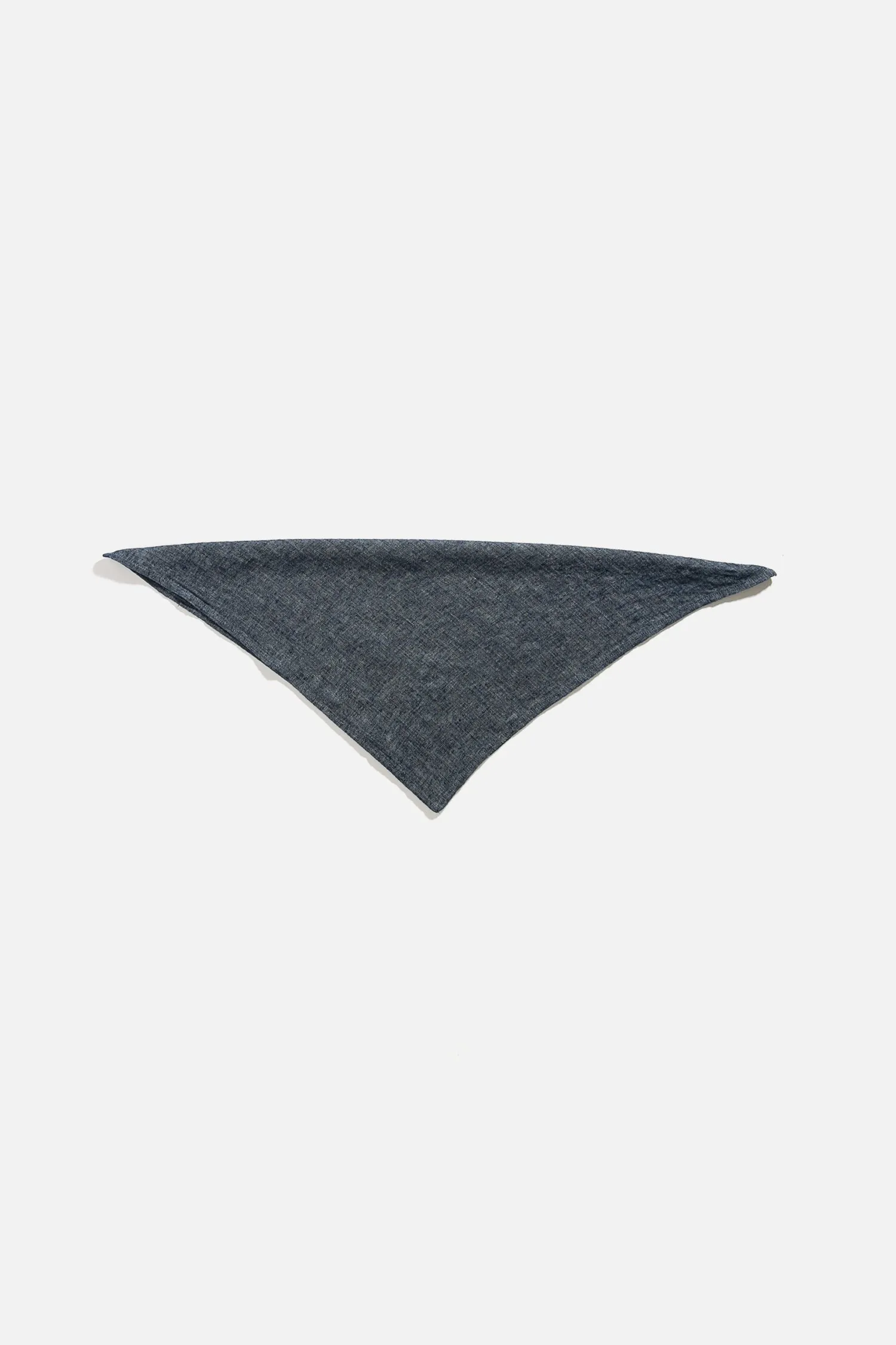 Bandana / Indigo Herringbone