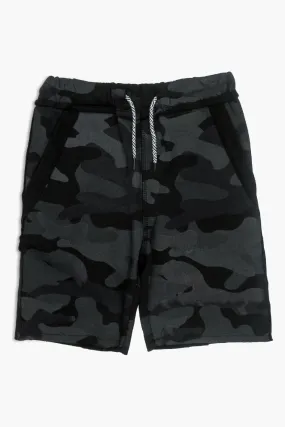 Boys Shorts Appaman Brighton - Black Camo