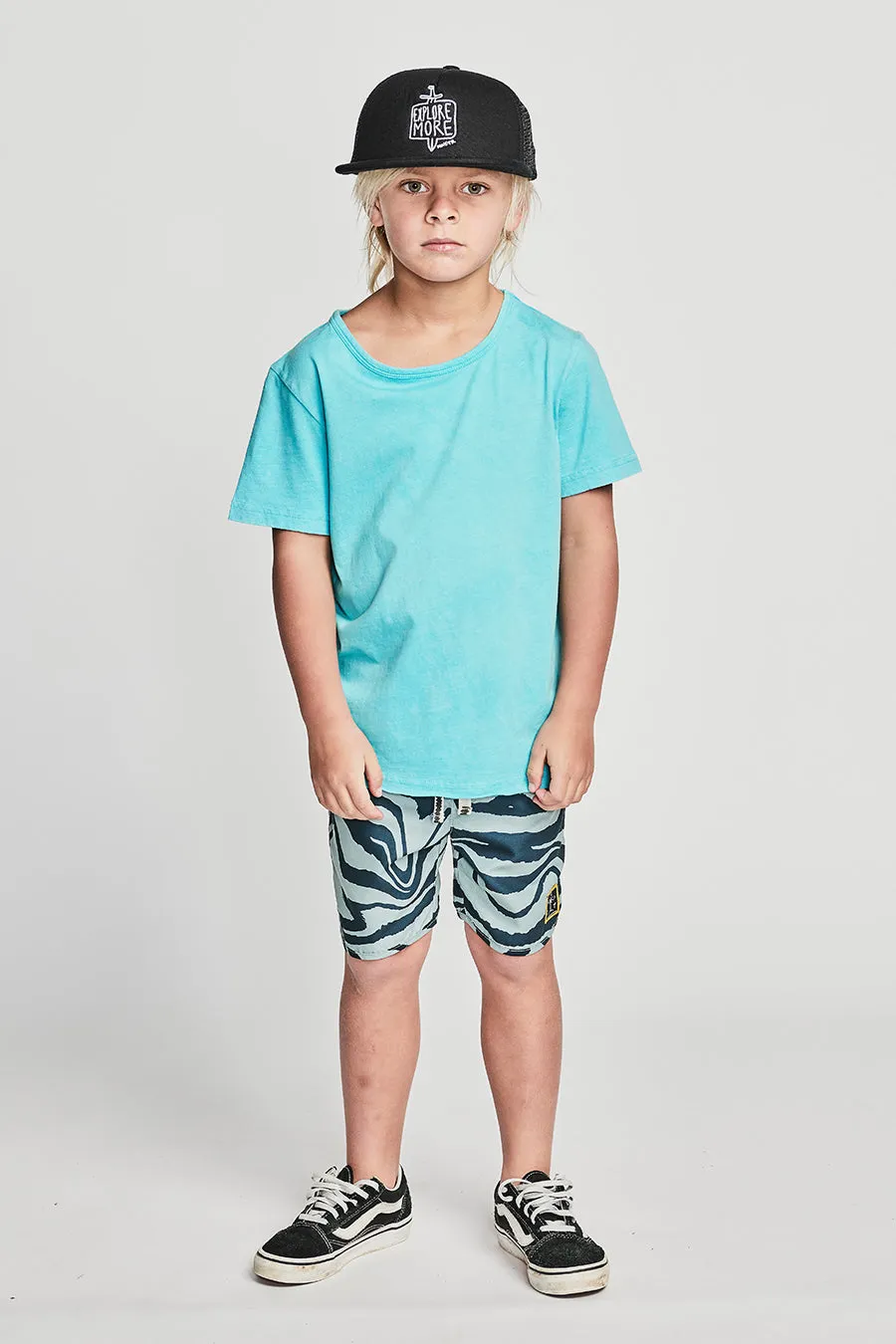 Boys Shorts Munster Kids Smudge It Dark Denim