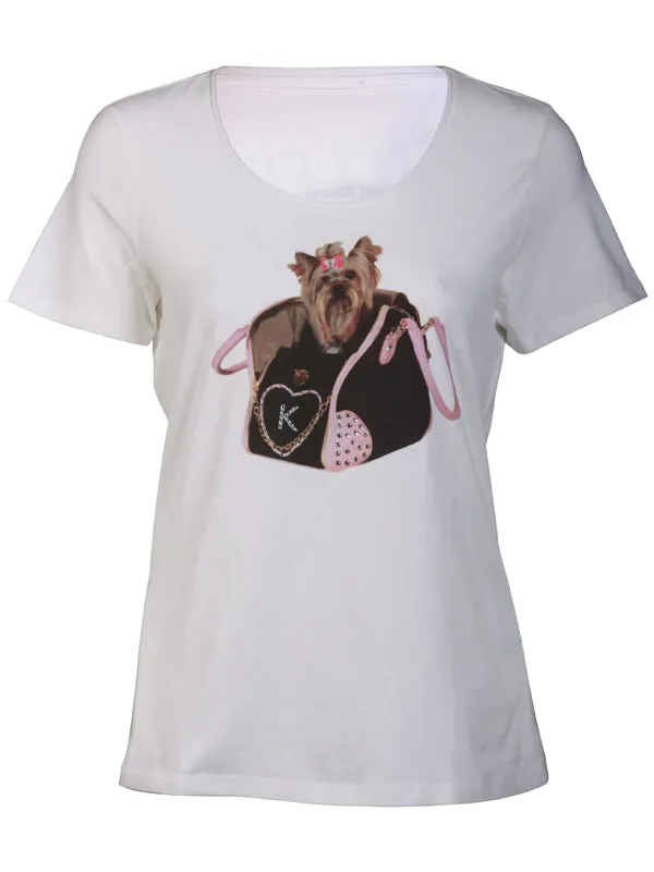 Cane Borsa Line T-Shirt