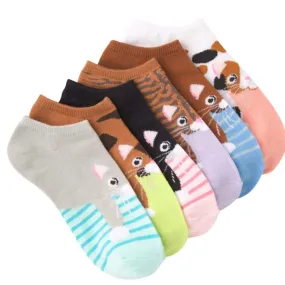 Cats Women's No Show 6 Pair Pack Socks