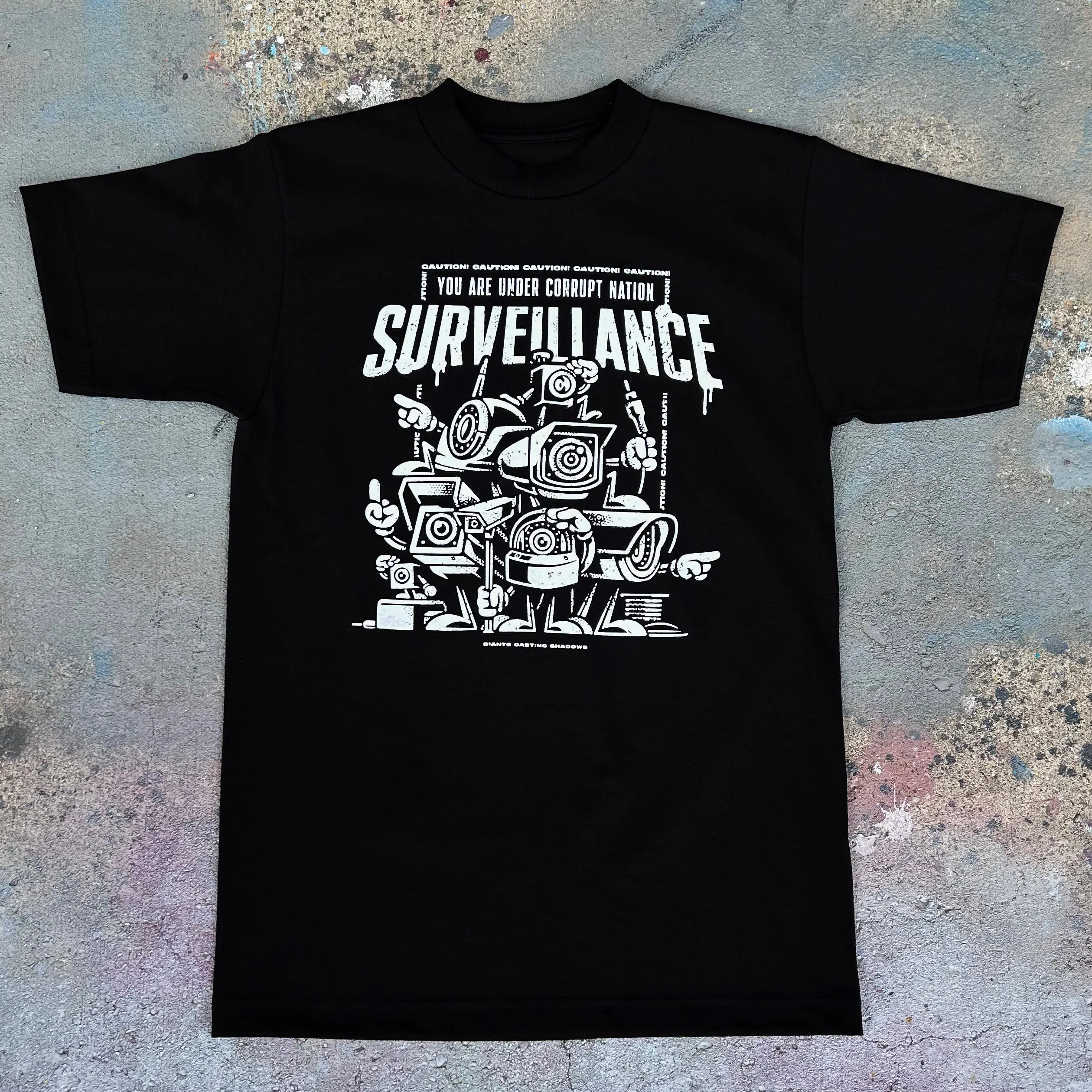 CCTV tee (black)