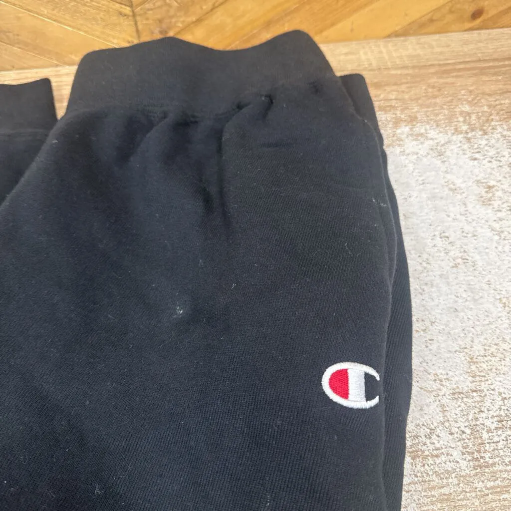 Champion - Reverse Weave Sweatpants - MSRP $75: Black-unisex-LG