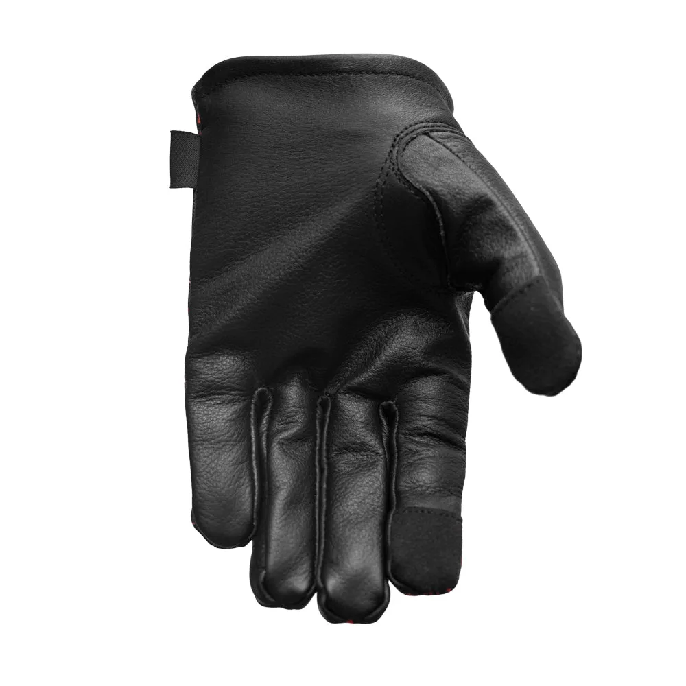 Clutch Men's Motorcycle Leather Gloves