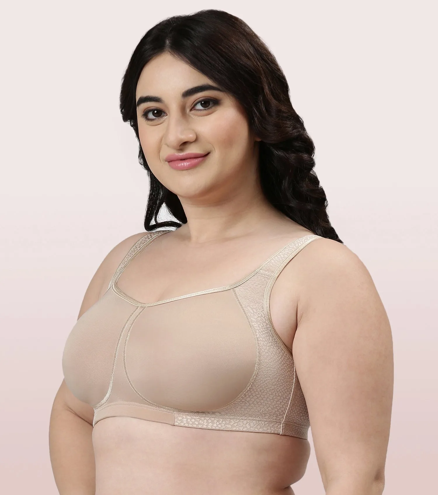 Comfort Minimizer Bra With Side Shaping