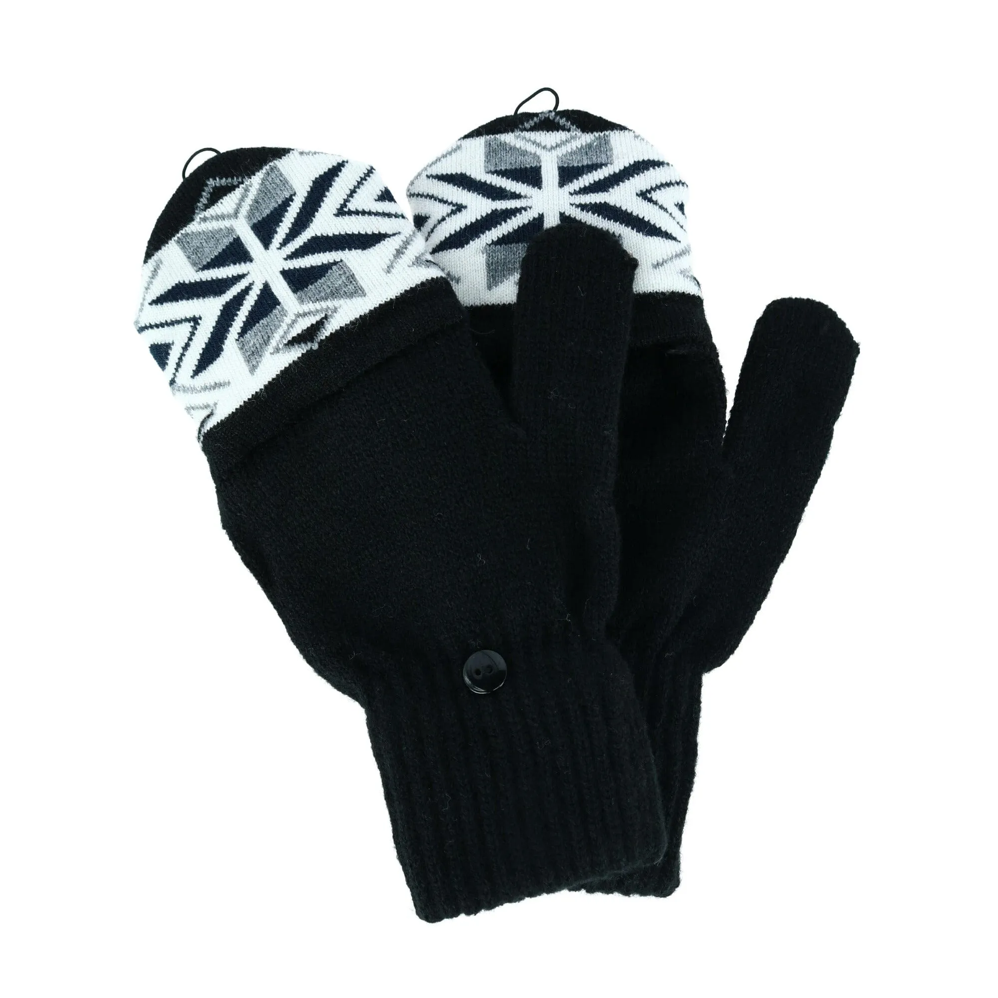 Connex Gear Women's Snowflake Print Hat Scarf and Glommit 3-Piece Winter Set