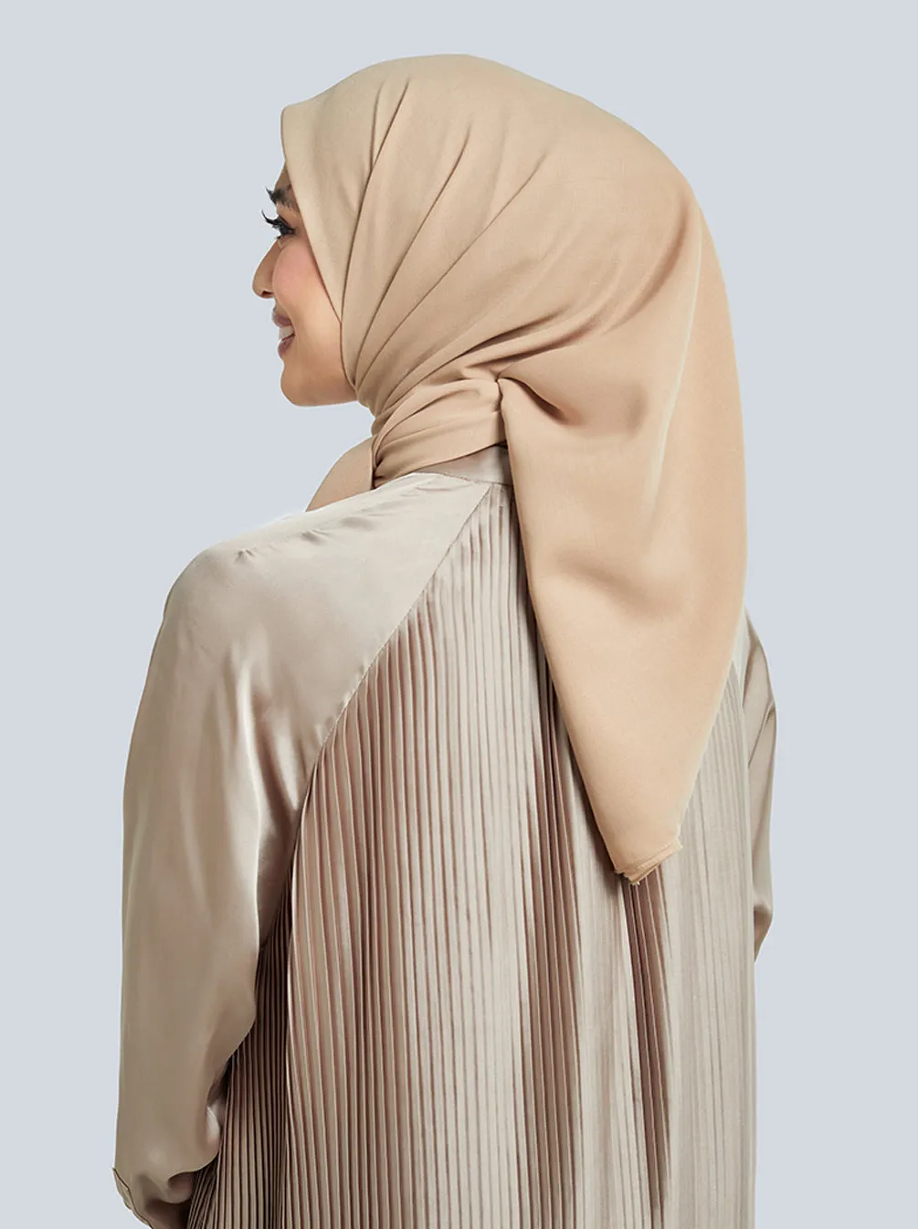 DELICATE PARIS SCARF PLAIN TAN