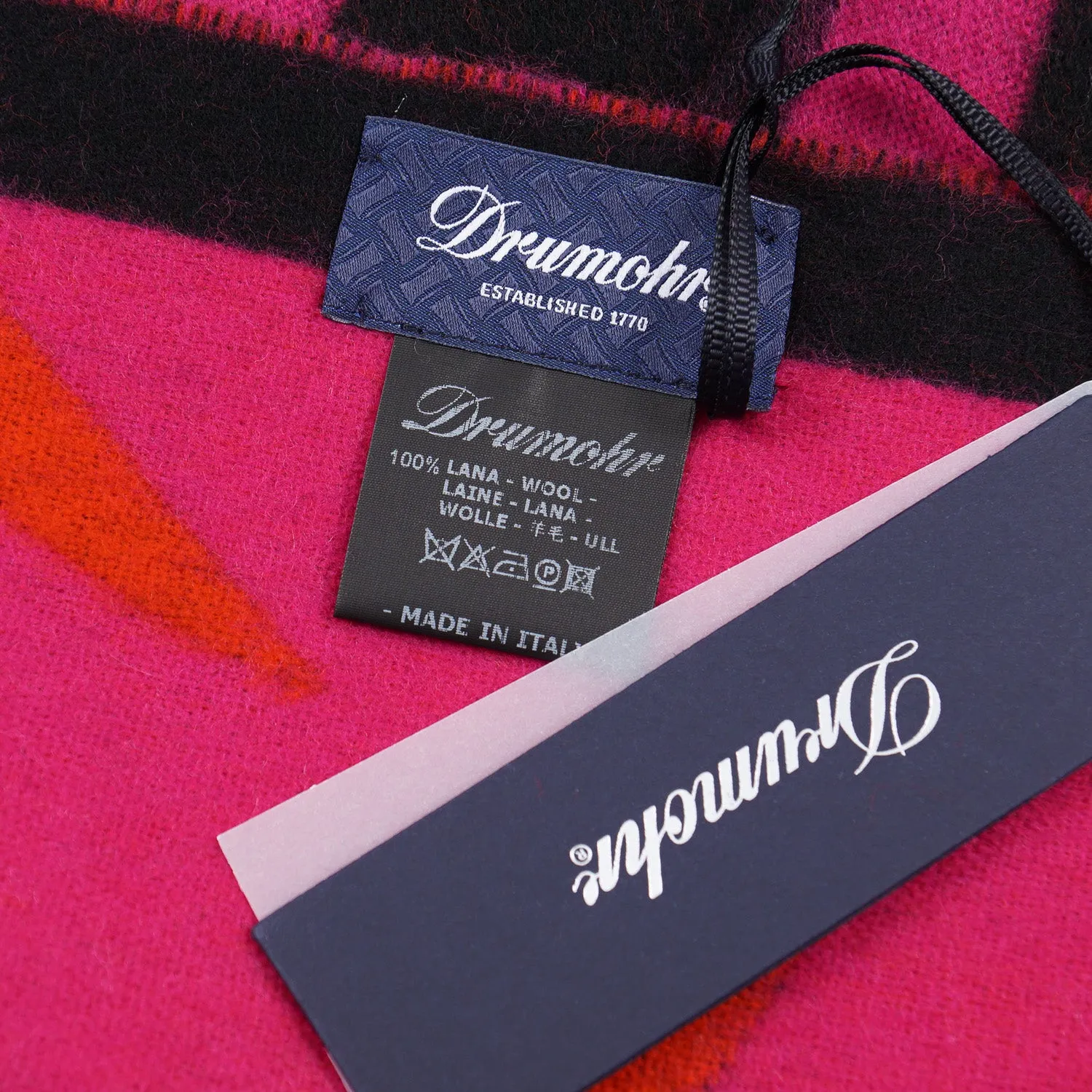 Drumohr Soft Brushed Wool Scarf