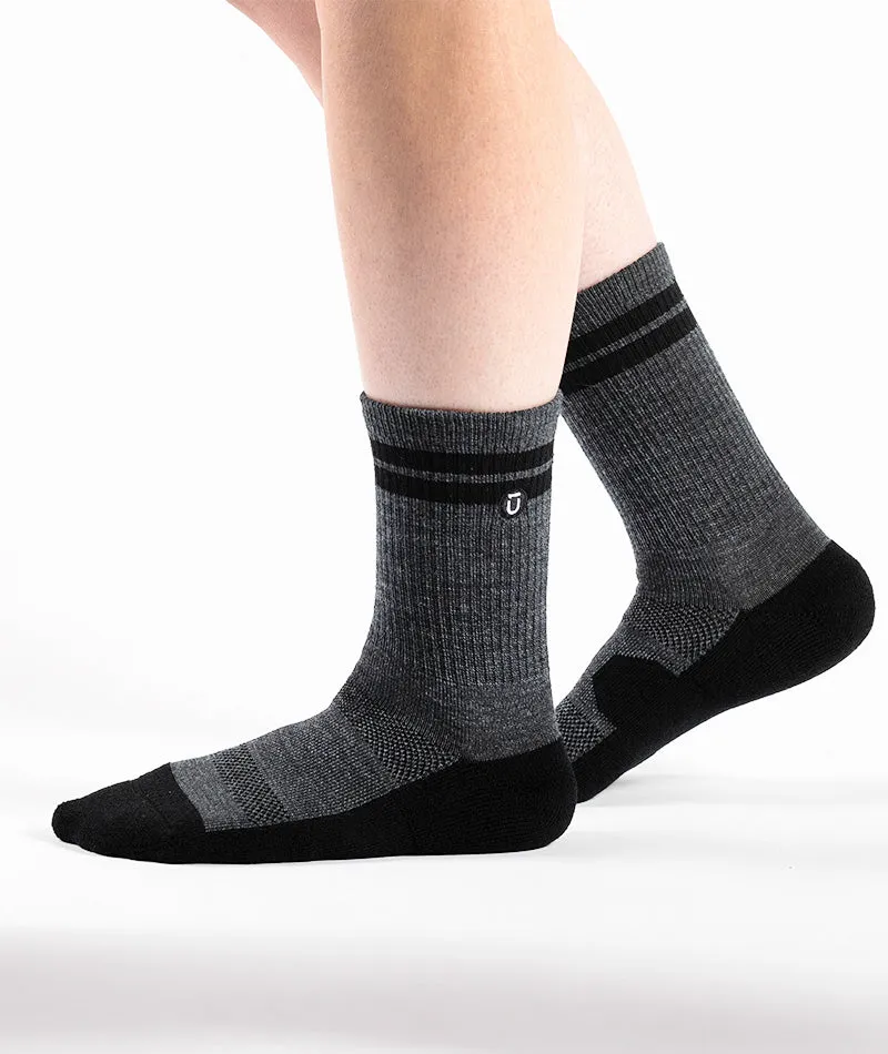 Everyday Merino Crew Socks Smoke