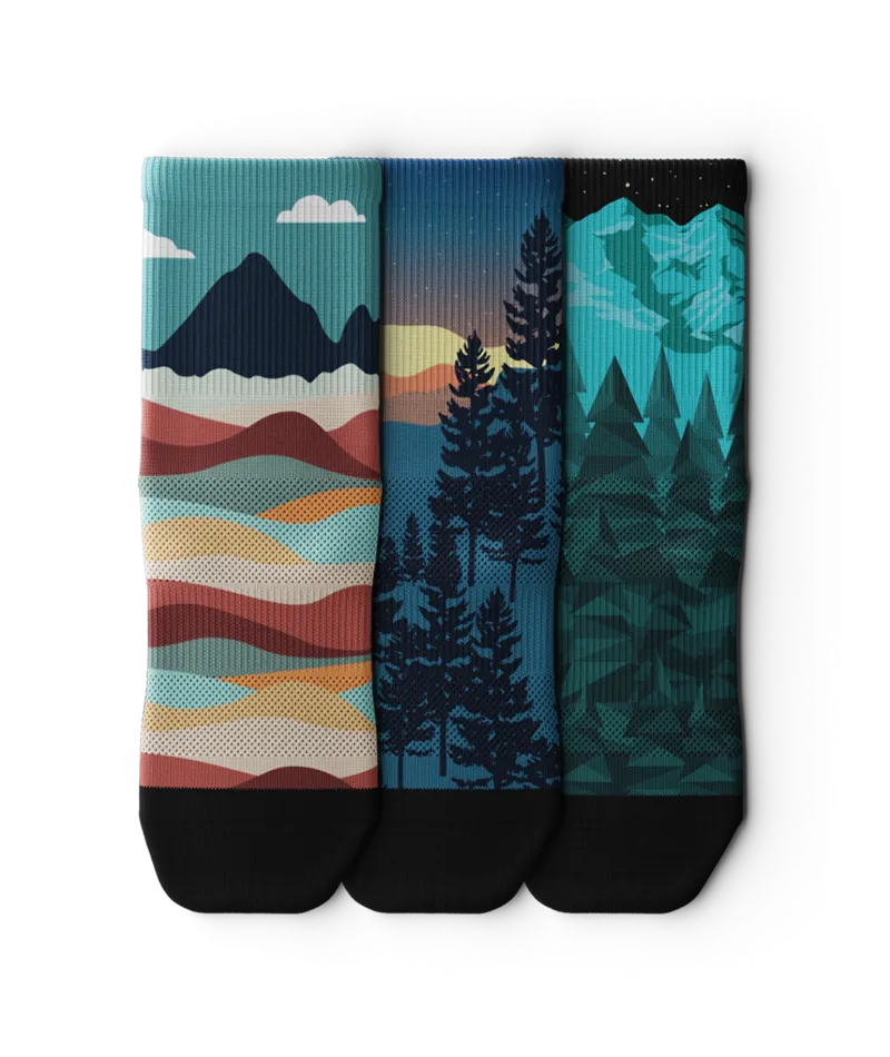 Explore Quarter Socks 3-Pack