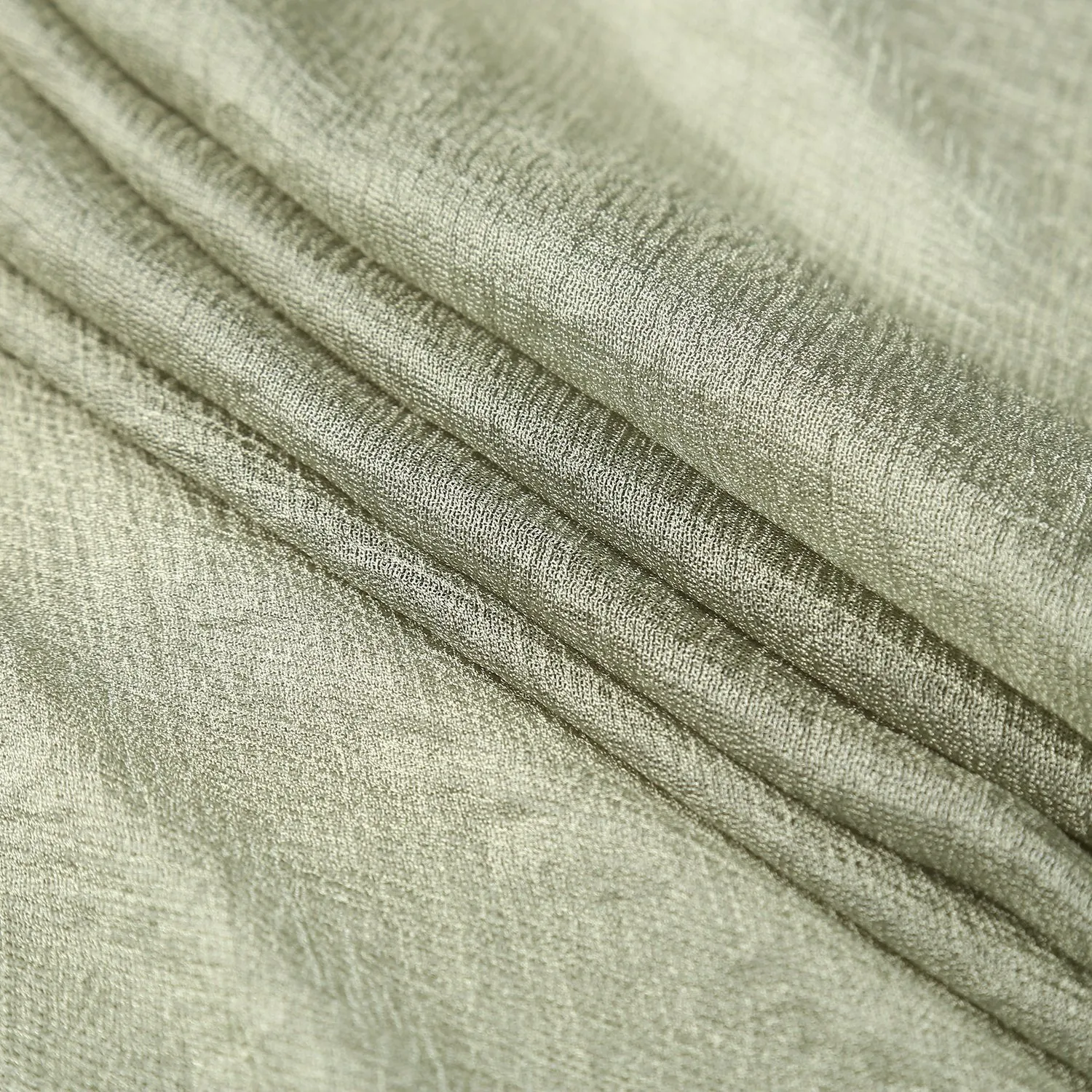 Extra Wide Flax Feel Scarf Solid Grayish Green Color FLX002