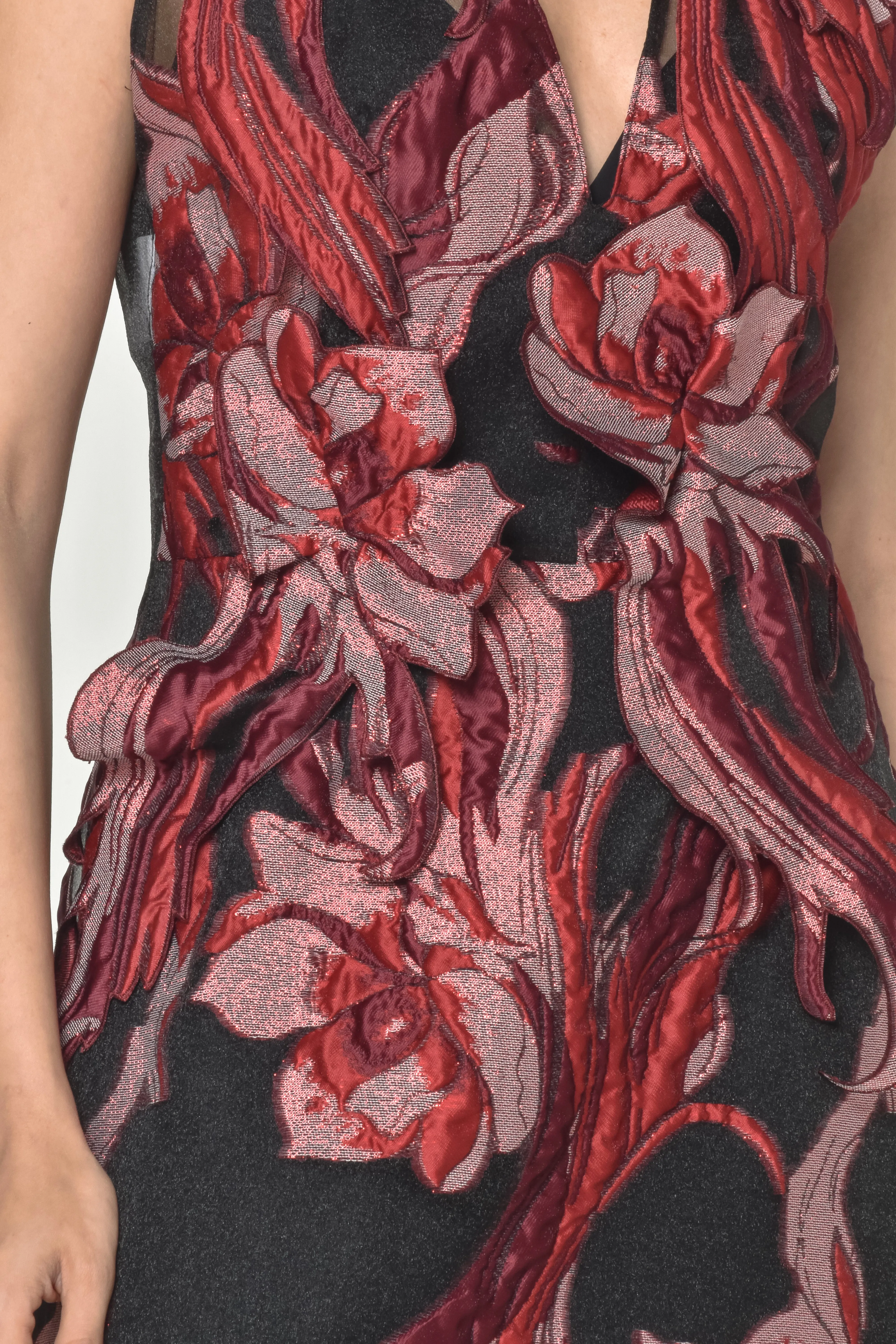 Fantasy Print Long Dress