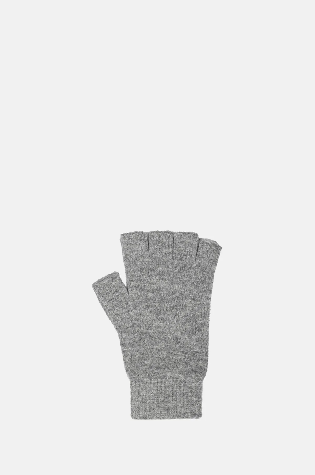 Fingerless Gloves Mid Grey