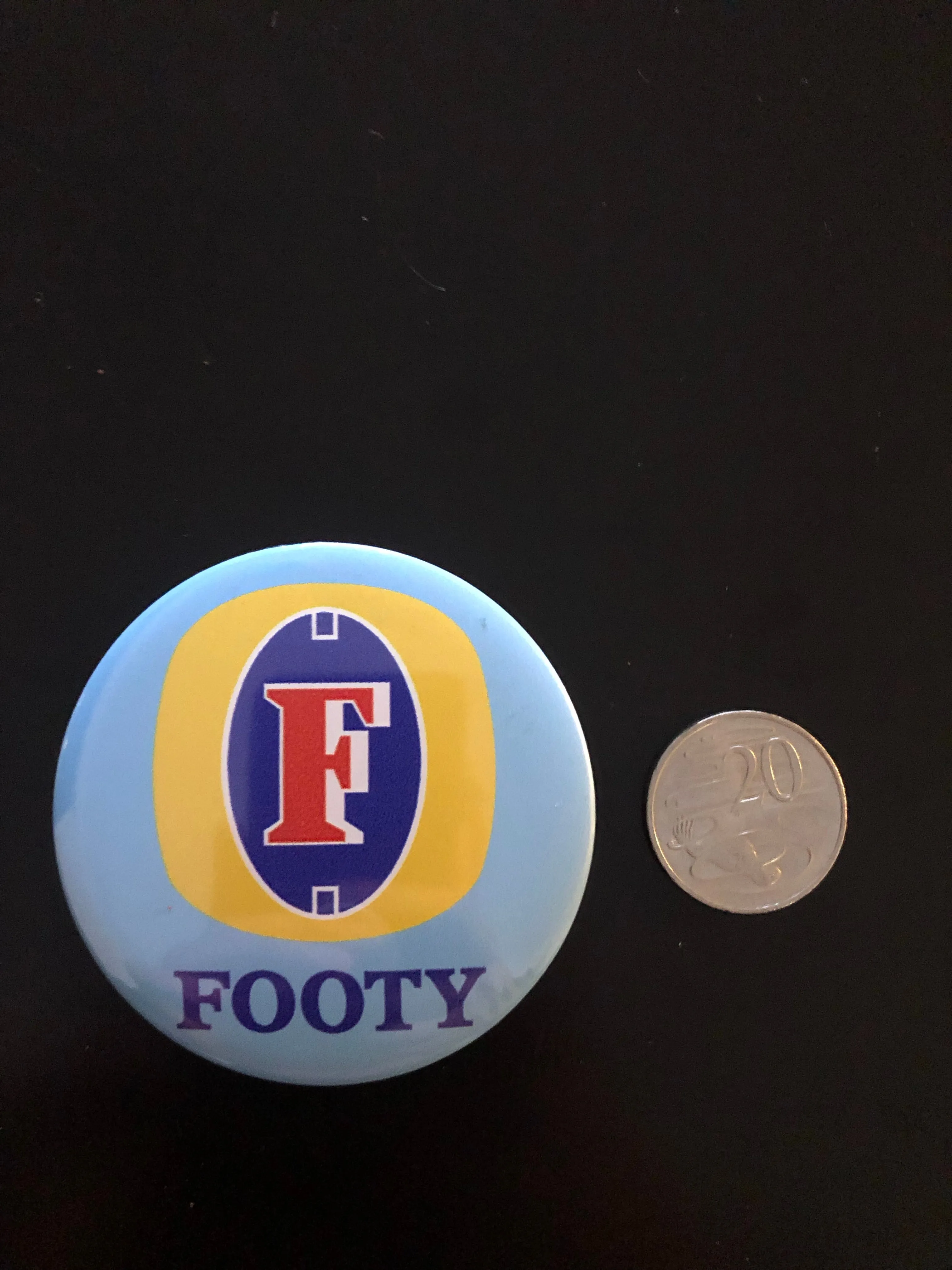 FOOTY BADGE