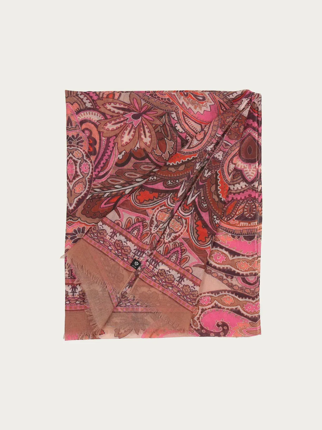 Fraas Sustainability Edition - Scarf With Paisley Design