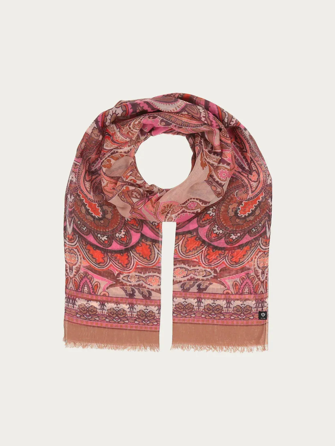 Fraas Sustainability Edition - Scarf With Paisley Design