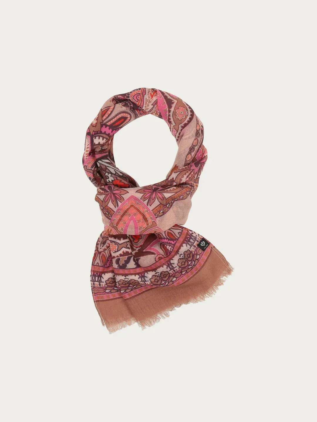 Fraas Sustainability Edition - Scarf With Paisley Design