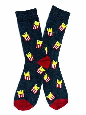 French Fry Box Crew Socks