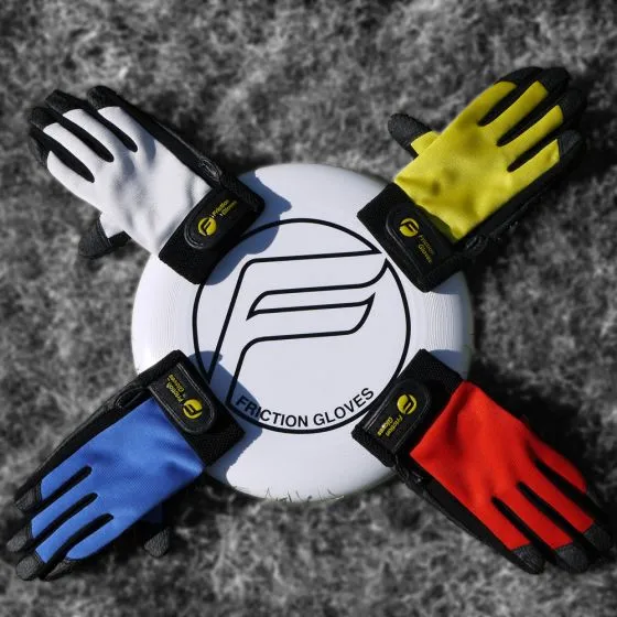 Friction Gloves Grippy Sports Gloves for Ultimate Frisbee by Frisky Frisbee Shop