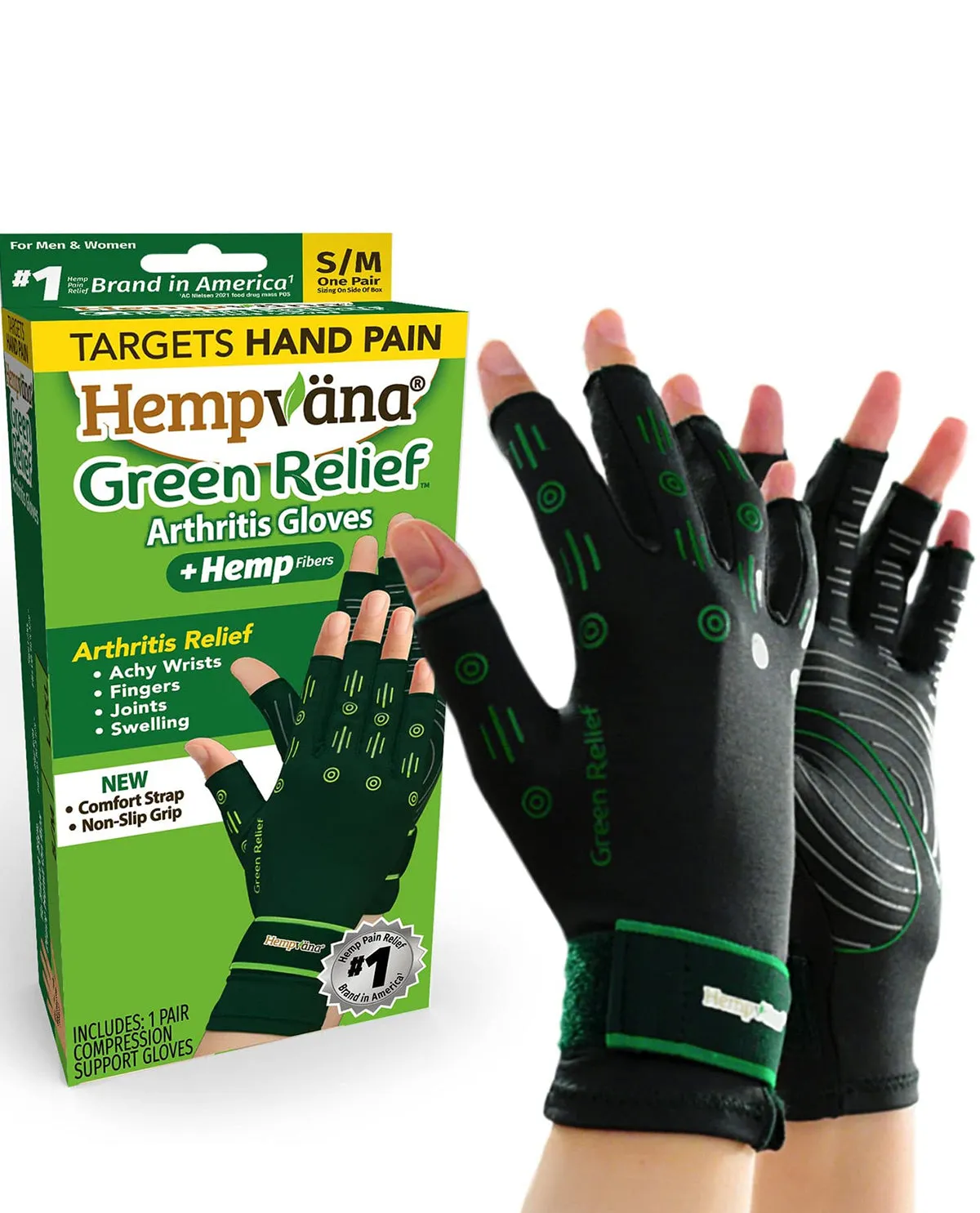 Hempvana Gloves - Small/Medium Size