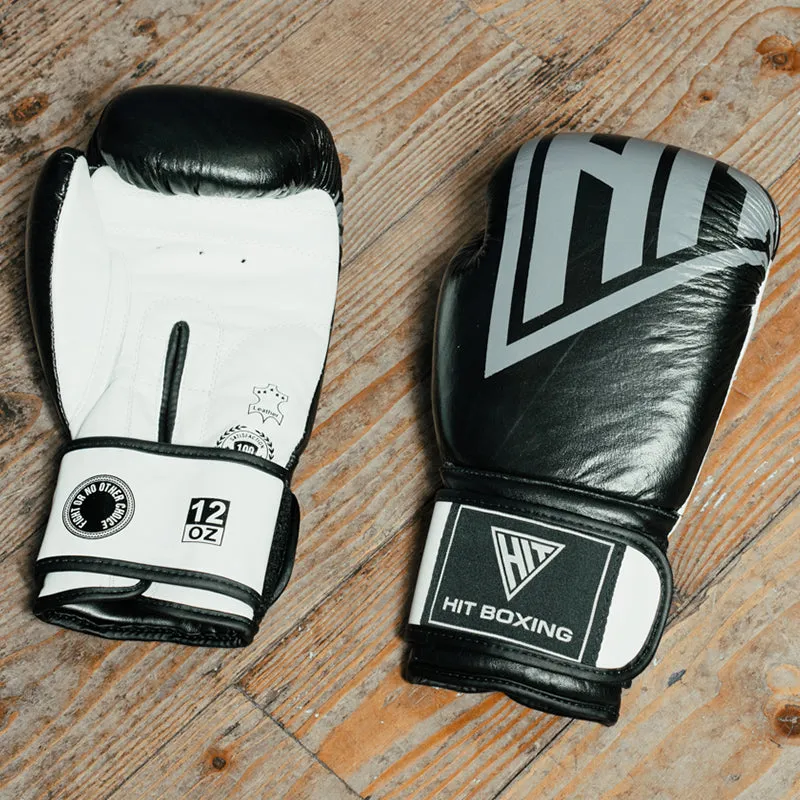 Hit Boxing Leather Fighting Boxing Gloves