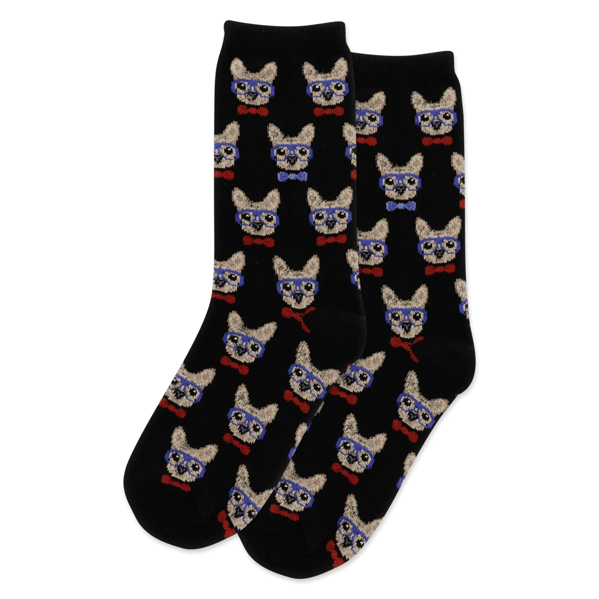 HOTSOX Kid's Smart Frenchie Crew Socks