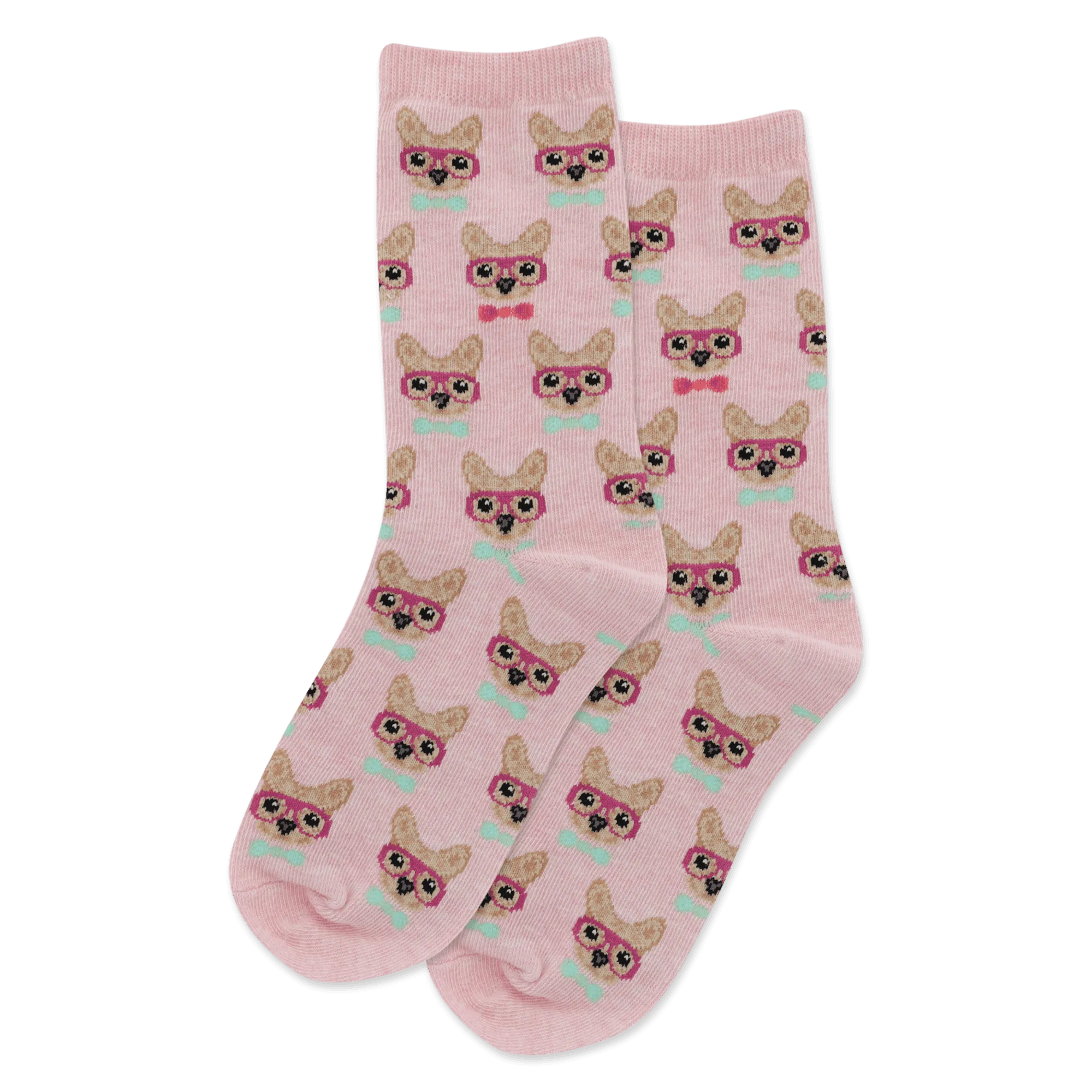 HOTSOX Kid's Smart Frenchie Crew Socks