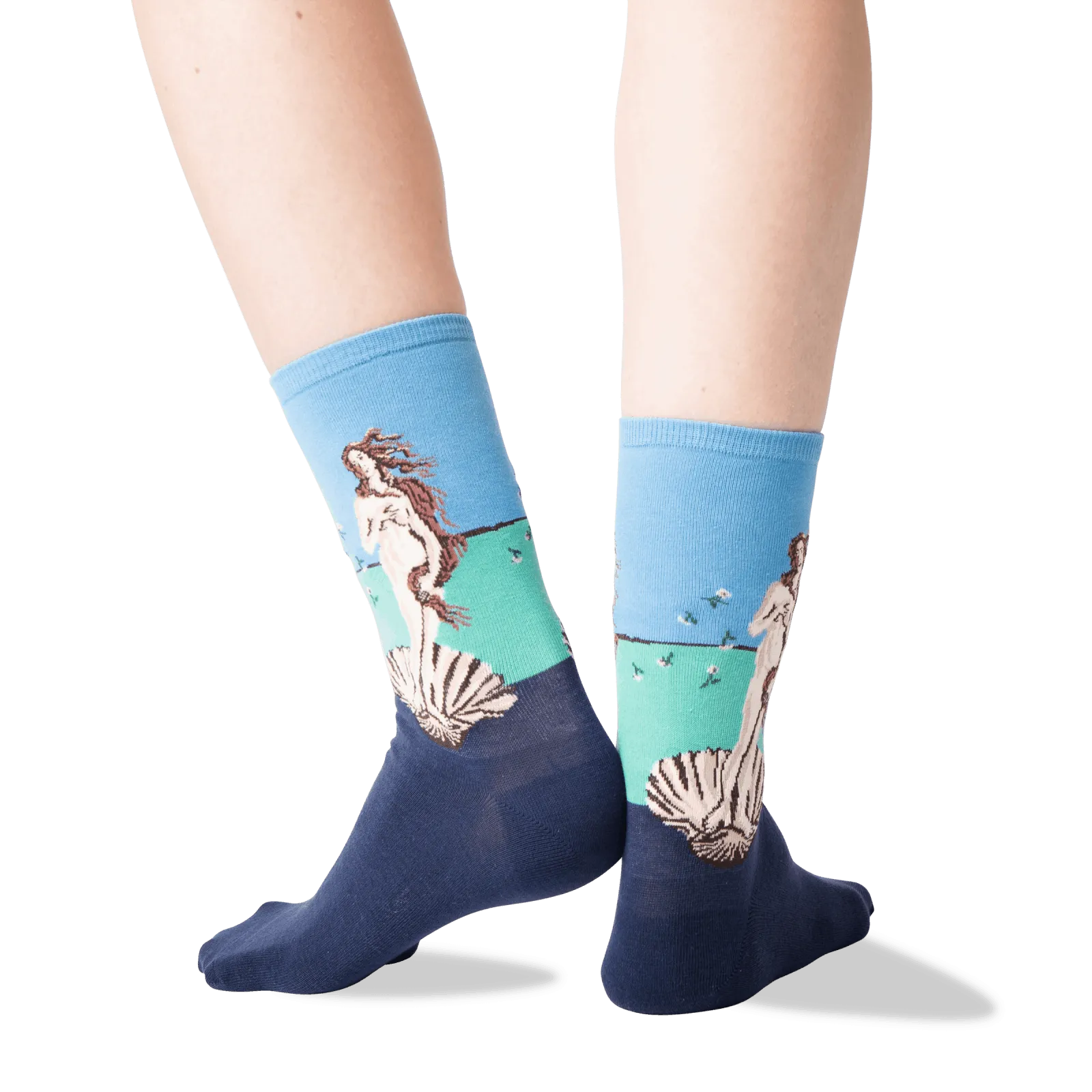 HOTSOX Women's Botticelli's Birth of Venus Socks