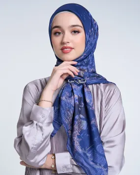 IKARONA SIGNATURE SCARF DUSTY BLUE