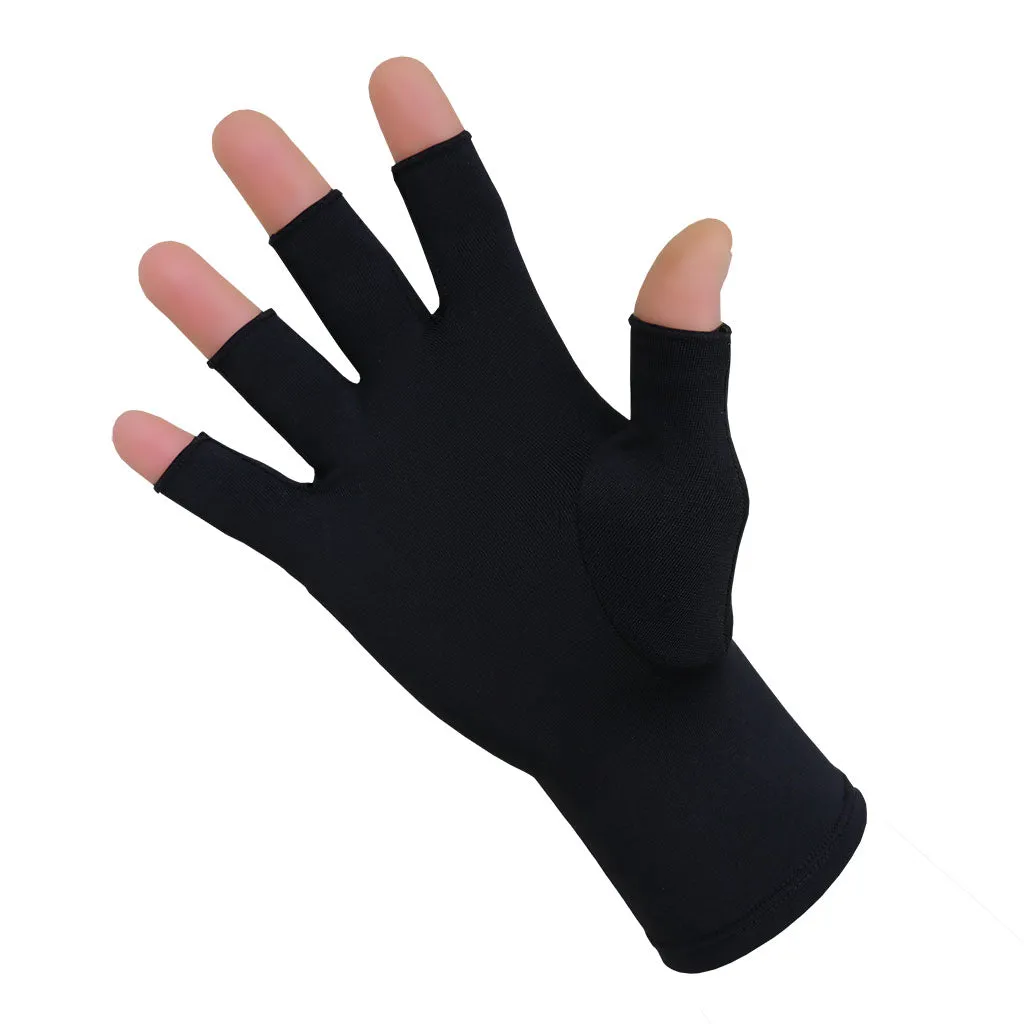 Infrared Compression Arthritis Half Finger Gloves