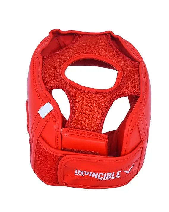 Invincible Competition Head Guard (RED)