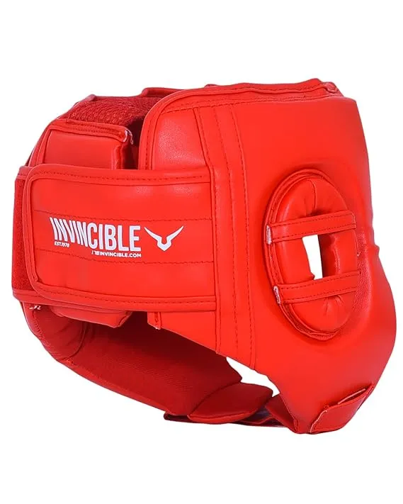 Invincible Competition Head Guard (RED)