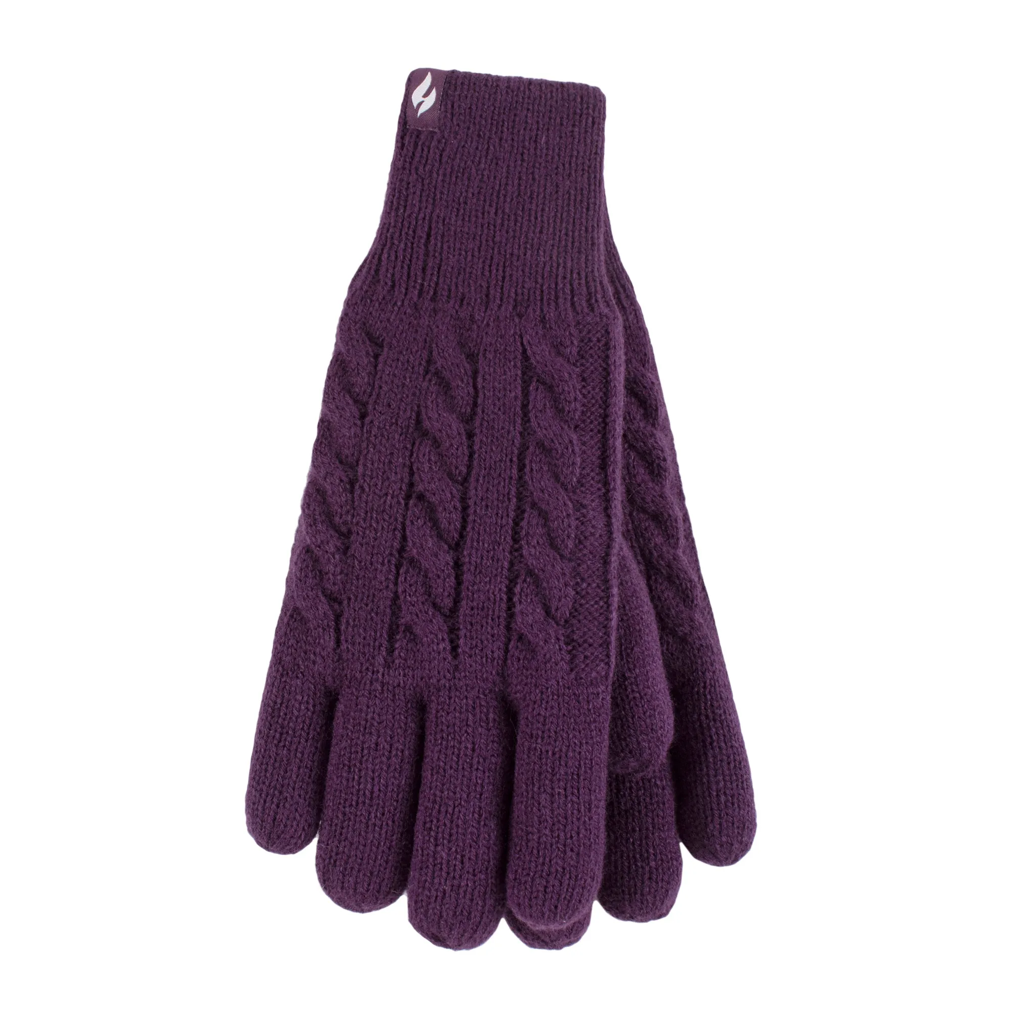 Ladies Willow Thermal Gloves - Purple