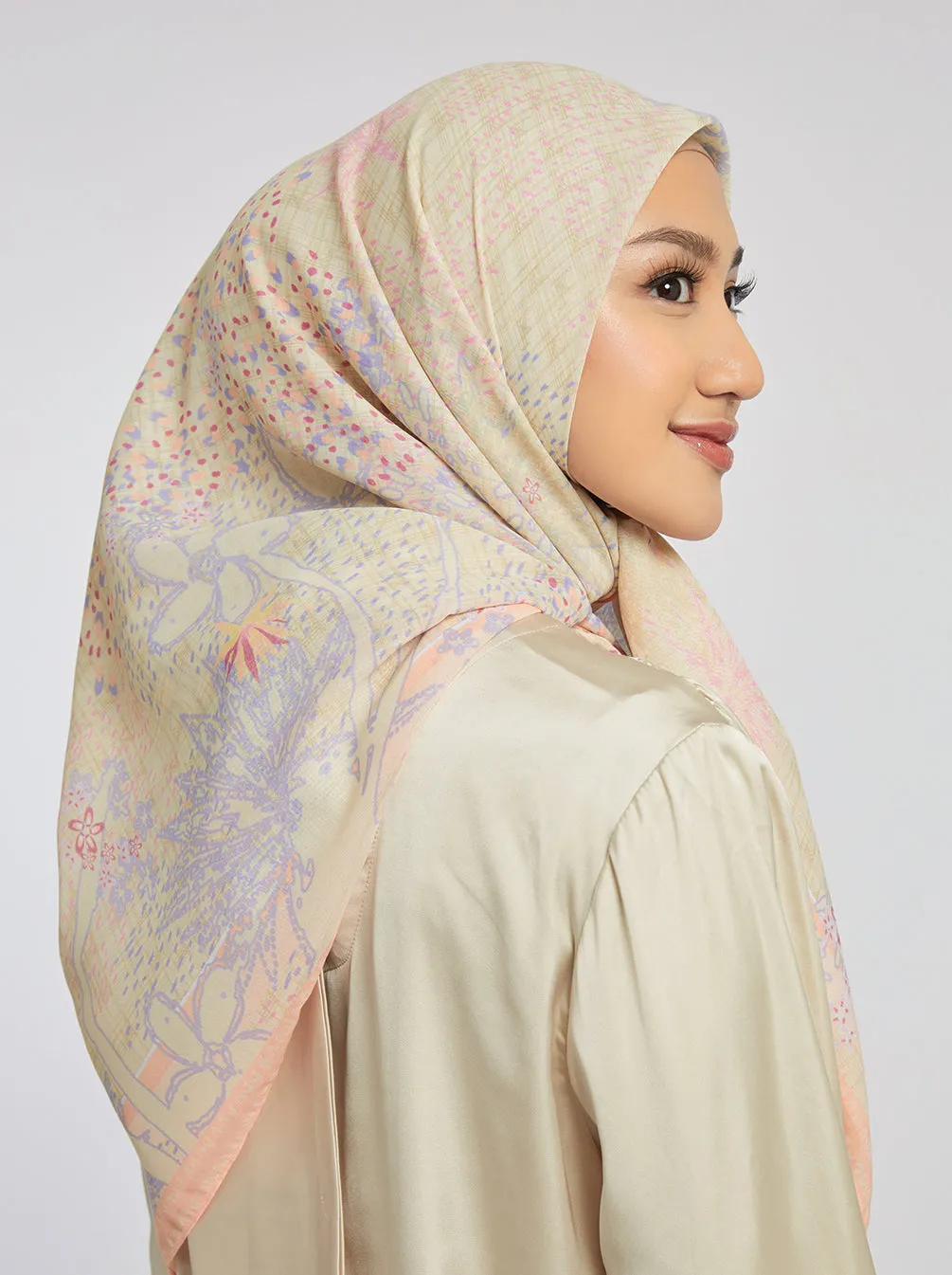 LIBERA SCARF LIGHT GOLD